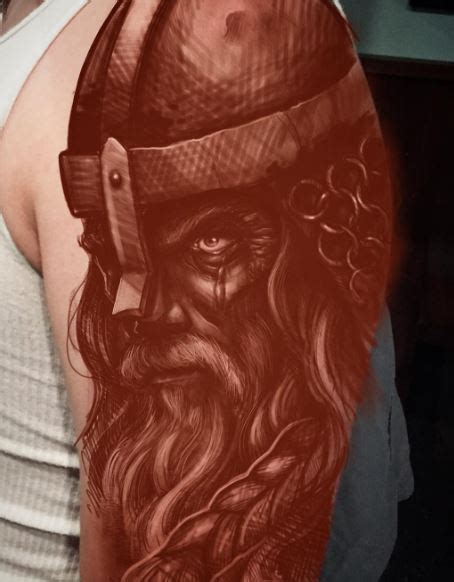 60 Traditional Norse Tattoos For Men 2024 Mythology And Rune Designs