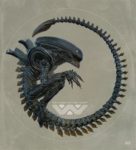 XENO 1 0 By Pascalblanche Art Alien Concept Art Alien Dessin Xenomorphe