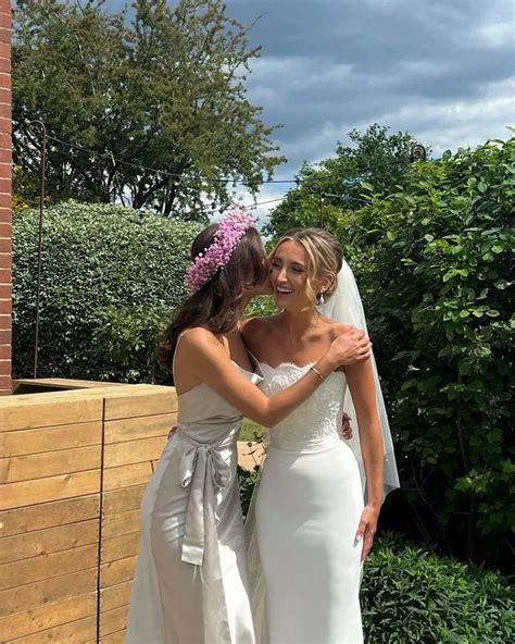 Lucy Watson Shares Behind The Scenes Snaps Of Sister Tiffanys Wedding