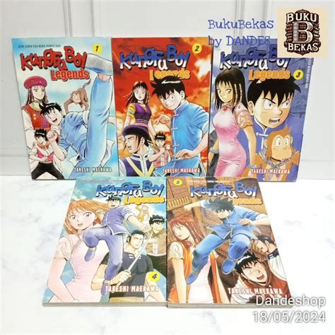 Jual Kungfu Boy Legends By Takeshi Maekawa Komik Bekas Preloved Kung