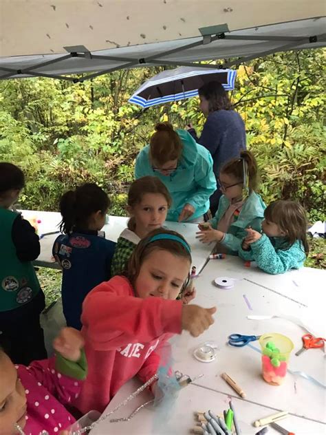 girl scout fairy event started  huckleberry swamp