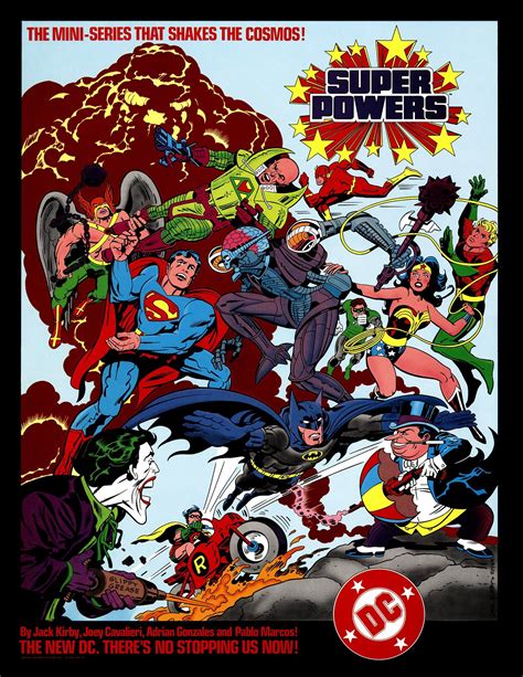 Jack Kirby Jack Kirby Dc Comics Artwork Super Powers Art