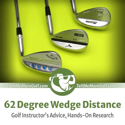 62 Degree Wedge Distance Chart — Loft Degree Speed