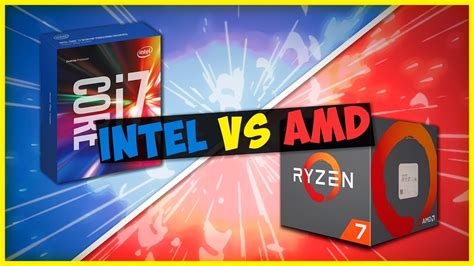 Intel Vs Amd Qu Procesador Es Mejor Youtube