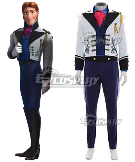 Disney Frozen Prince Hans Cosplay Costume | Prince hans, Frozen prince ...