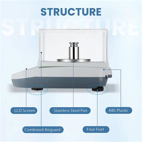 BAOSHISHAN Lab Precision Weighing Balance 500g Capacity 0 001g