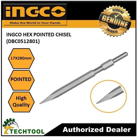 Ingco Hex Pointed Chisel X Mm Dbc Lazada Ph