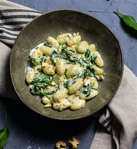 Gnocchi In Parmesan Sosse Mit Spinat Fabian S Food Factory