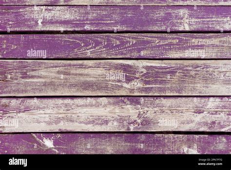 Wooden Background Old Purple Painted Wooden Plank Surface Aged Weathered Cracked Boards