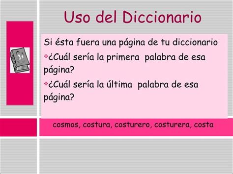 El Diccionario Ppt Descarga Gratuita