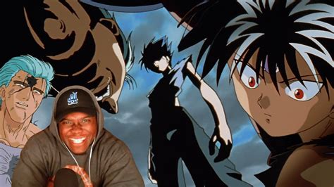 I Am The Black Dragon Hiei Vs Bui Dark Tournament Arc Yu Yu