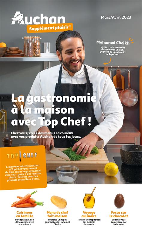 Mars Et Avril 2023 Cuisinez Avec Top Chef Et Auchan Centre