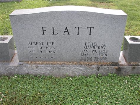 Albert Lee Flatt 1905 1986 Mémorial Find a Grave