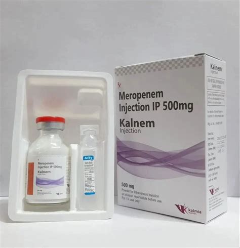 Meronem 500 Mg Injection At Rs 2000 Vial Meropenem Injection In