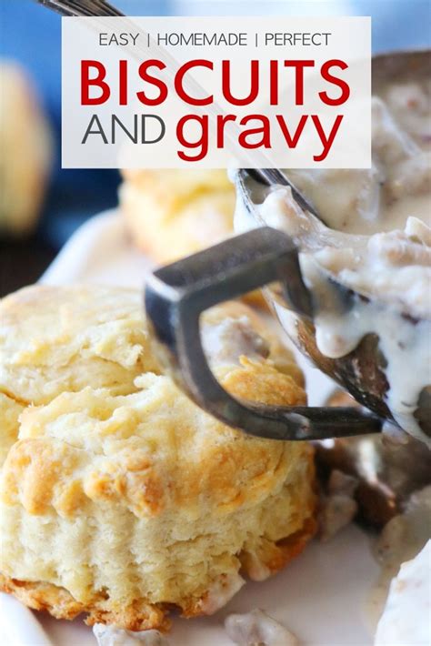 Grandma S Classic Biscuits And Sausage Gravy Artofit