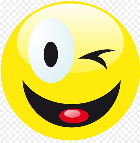 Smiley Emoticon Wink png transparente grátis