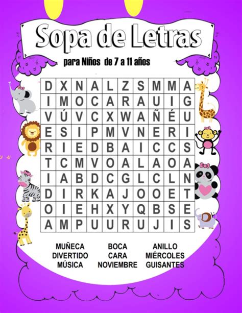 Buy Sopa De Letras Para Nios De 7 A 11 Aos 7 11 Aos Juegos