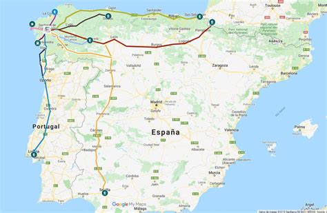 Ruta Oficial Del Camino De Santiago Todos Los Caminos De Santiago