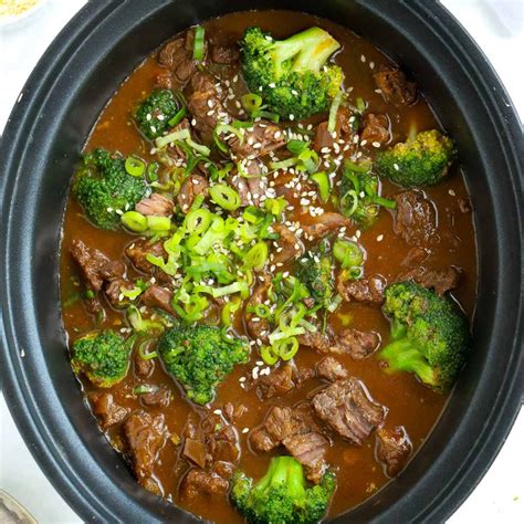 Chinese Style Beef And Broccoli Slow Cooker Fakeaways