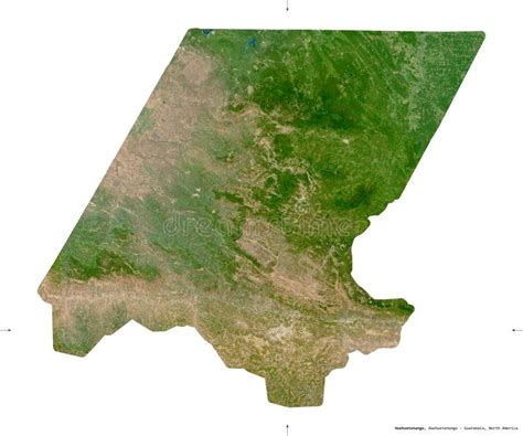 Huehuetenango Guatemala Isolated Sentinel Satellite Stock