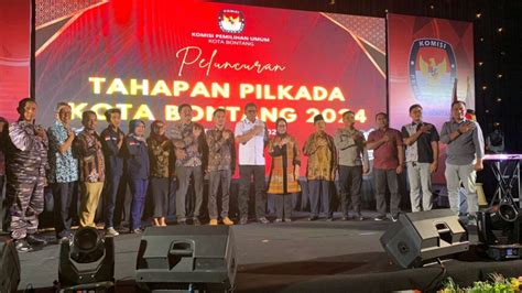 Kpu Kota Bontang Launching Tahapan Pilkada Beritakaltim Co