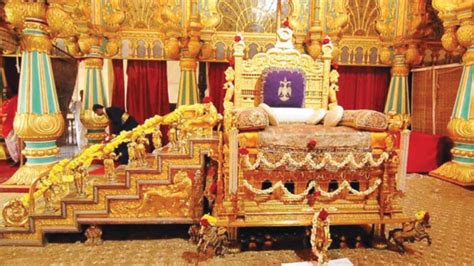 Golden Throne To Be Assembled On Sept 20 Star Of Mysore