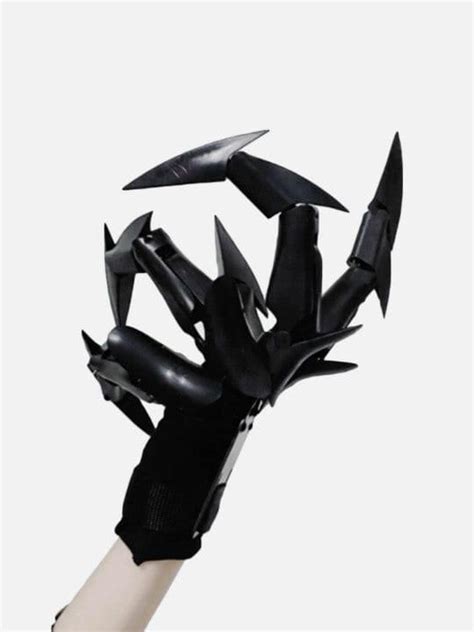 Detachable Knuckle Hand Claws Mechanical Gloves Knuckles Hand