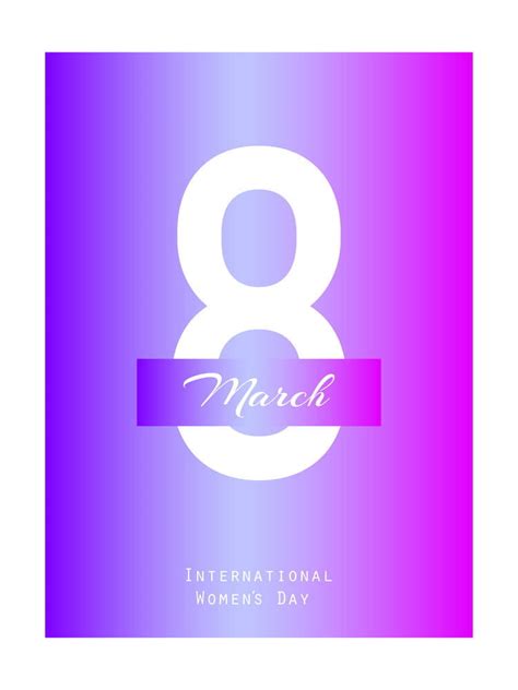 8 March Greeting Card International Womens Day Vector Ai Eps Uidownload