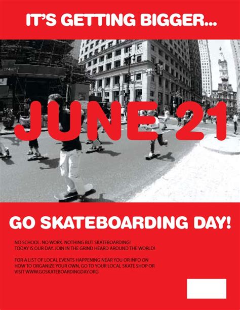 2006 Go Skateboarding Day Poster Go Skateboarding Day Event Poster