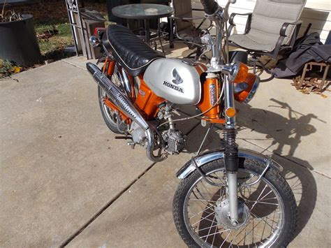 Lk Rare Color 1970 Honda Cl 70 Classic Barn Find No Title Mo W Bill