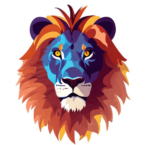 Proud Lion Graphic · Creative Fabrica