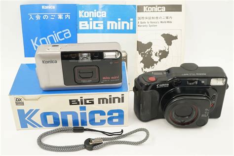 【傷や汚れあり】1167 売り切り Konicaコニカ Big Miniビッグミニ 初代 35mm F35 Canonキヤノン