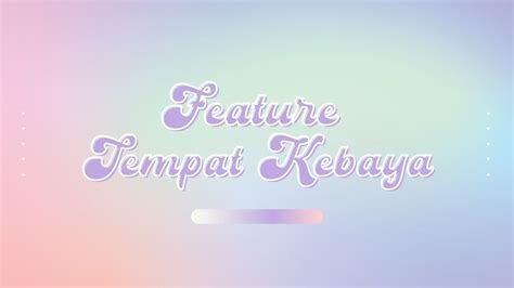 Kebaya Vintage Bu Pur YouTube