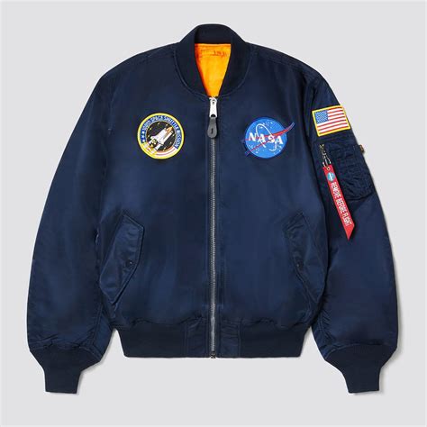 Nasa Ma 1 Flight Jacket Planewear