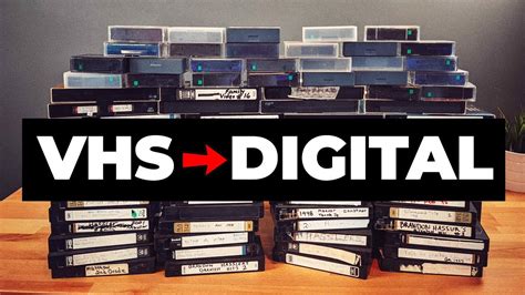 VHS To Digital How To Convert Your VHS Tapes YouTube