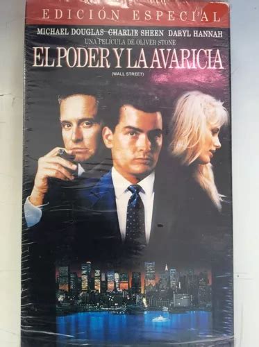 Vhs El Poder Y La Avaricia Wall Street Michael Douglas Meses Sin