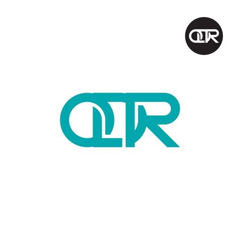 letter odr monogram logo design  vector art  vecteezy