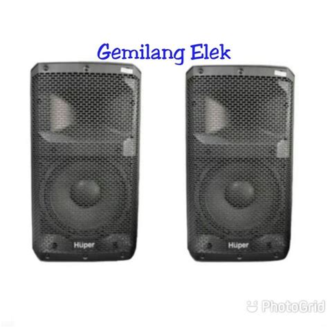 Jual Speaker Aktif HUPER JS 9 10 Inch Original Di Lapak Gemilang