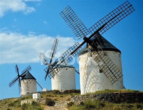 Windmills Of La Mancha Stock Photo | Royalty-Free | FreeImages