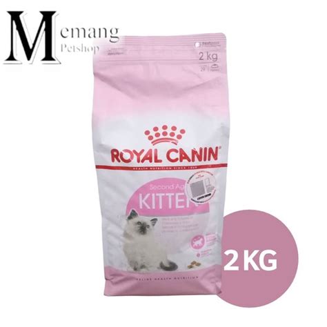 Jual Royal Canin Kitten Second Age 2Kg Makanan Kucing Cat Food