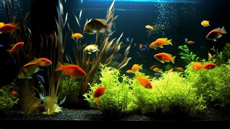 An Aquarium Full Of Algae And Plants Background Aquatic Plant Tank Hd