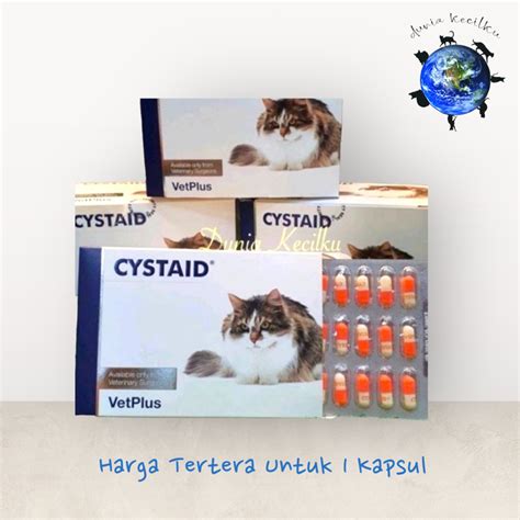 Jual Cystaid Cat Plus For Urinary Tract Masalah Kencing Kucing