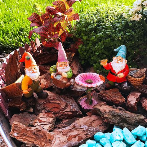 ️ Miniature Gardening Gnomes Set, Kit for Outdoor or House Decor – Mood Lab