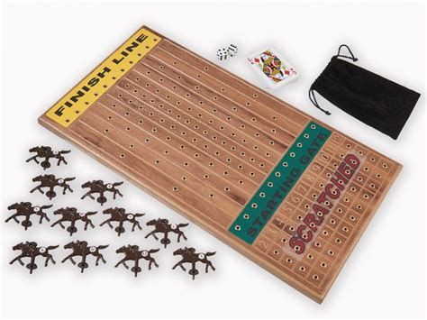 Horse Racing Board Game Template - Printable Calendars AT A GLANCE