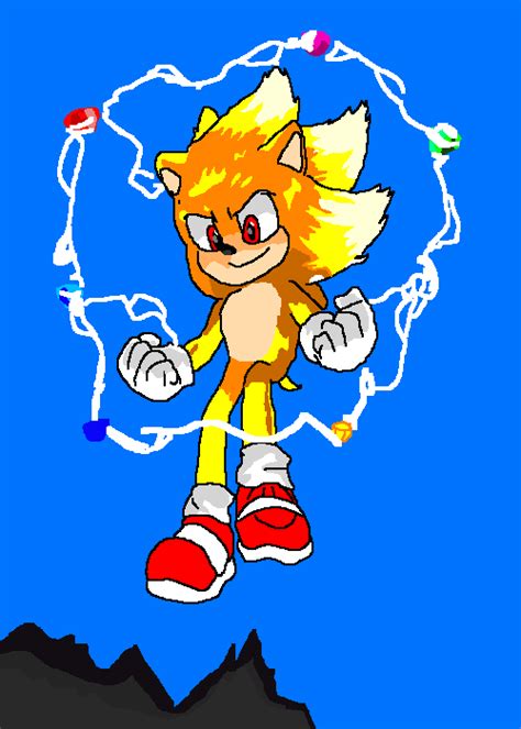 Pixilart Super Sonic By Tchobao