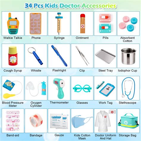 Doctors Tools Names For Kids