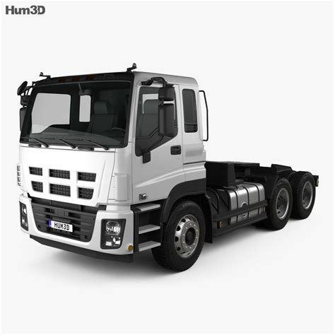 Isuzu Giga Max Tractor Truck 2015 3D model - Vehicles on Hum3D