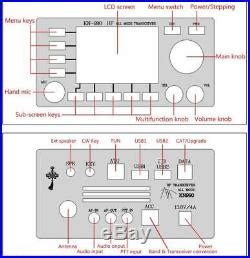 2018 KN 990 HF 30MHz Transceiver SSB CWithAM FM DIGITAL IF DSP Amateur
