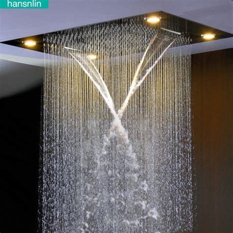 45 Exciting Rain Shower Design Ideas For Out Of The World Rejuvenation