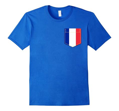 French Flag Shirt France Pocket T Shirt Managatee